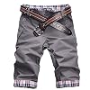 KAHS 524 Casual patchwork maat knoop Five-Point broek losse strandshorts zomer sport zomer sport training