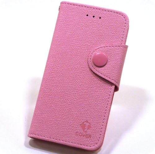Herb PU Leather Magnetic Lock Diary Wallet Case for Apple iphone5/5S (LightPink)