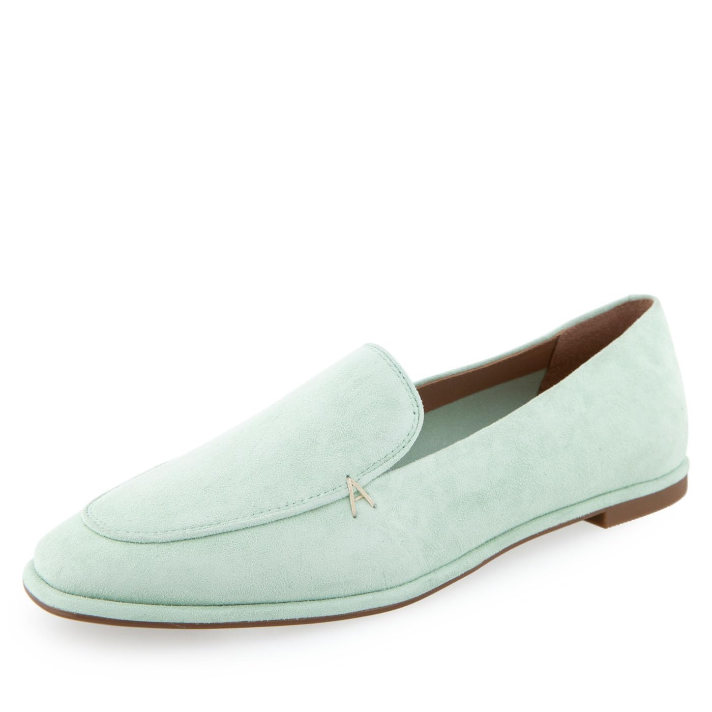 Aerosoles Women’s NEO Loafer Flat, Gleam Suede, 8