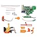 Yamix 3 Modes Automatic Kit V6 Semi Auto / Full Auto / 3-Round Burst Modified Parts Set for nerf n Stike Elite stryfe - Standard Version