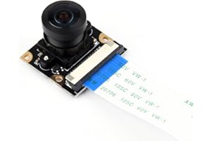 Waveshare IMX219-160IR Camera Infrared Night Vision 3280×2464 Resolution 8 Megapixels 160° FOV,Compatible with Raspberry Pi 5