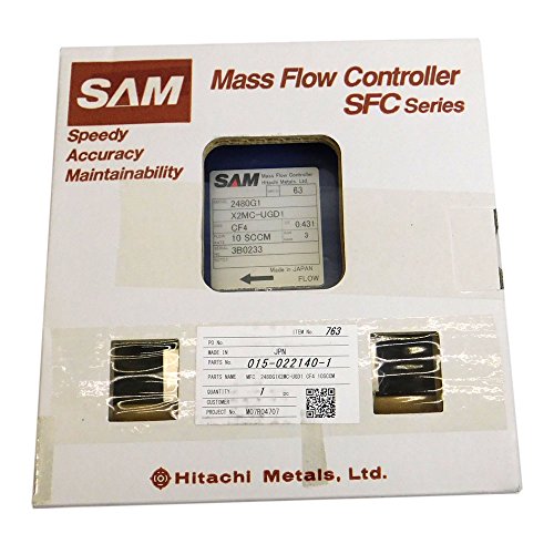 Sam Fantas 2480G1 Mass Flow Controller CF4 10 SCCM MFC X2MC-UGD1 Digital