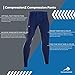 CompressionZ Men's Compression Pants - Workout Leggings for Gym, Basketball, Cycling, Yoga, Hiking - Rash Guard + Performance Running Tights - Athletic Base Layer Pants/Thermal Underwear for Men