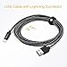 Kinps Apple MFi Certified Lightning to USB Cable 10ft/3m iPhone Charger Cord Super Long for iPhone X / 8 / 8 Plus / 7 / 7 Plus / 6S / 6S Plus / 6 / 6 Plus / SE, iPad Pro/Air/Mini (10FT Black & Silver)