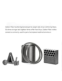 teléfono celular impresora 3d filamento Fibra de Carbono que compatible con las principales impresoras 3d 1,75 mm. 2.2 pound (2.2lb), color negro Premium materia prima parte superior precisión Dimensional para su avanzada requisitos de impresión 3d