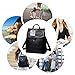 WINK KANGAROO Fashion Shoulder Bag Rucksack PU Leather Women Ladies Backpack Travel bag (black 2)