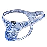 Men's Thongs Underwear Sexy See Through Mesh Pouch