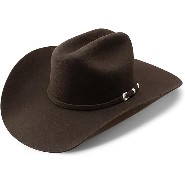 Twister Men's Dallas 2X Wool Cowboy Hat Black 7 5/8 at Amazon