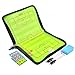 AGPTEK Soccer Coach Board Set with a Whistle & Carrying Bag, Football Folding Magnetic Tactic Marker Board, Marker Pen and Eraser for Strategy Guiding (Soccer Magnetic Coaching Board)
