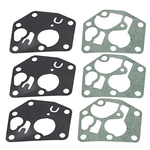 Fdit 3 PCS Carburetor Diaphragm Gasket, Replacement for 795083 495770 Small Engine Carburettor Repair Kit for Briggs and Stratton