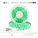 AEGOOL LED Strip lights, WIFI Wireless Smart Phone Remote Music Controlled Rope Lighting Kit, 16.4ft DC12V 300LEDs 5050 RGB Dimmable Waterproof Color Changing Lighting via Alexa IFTTT Google Home IOS
