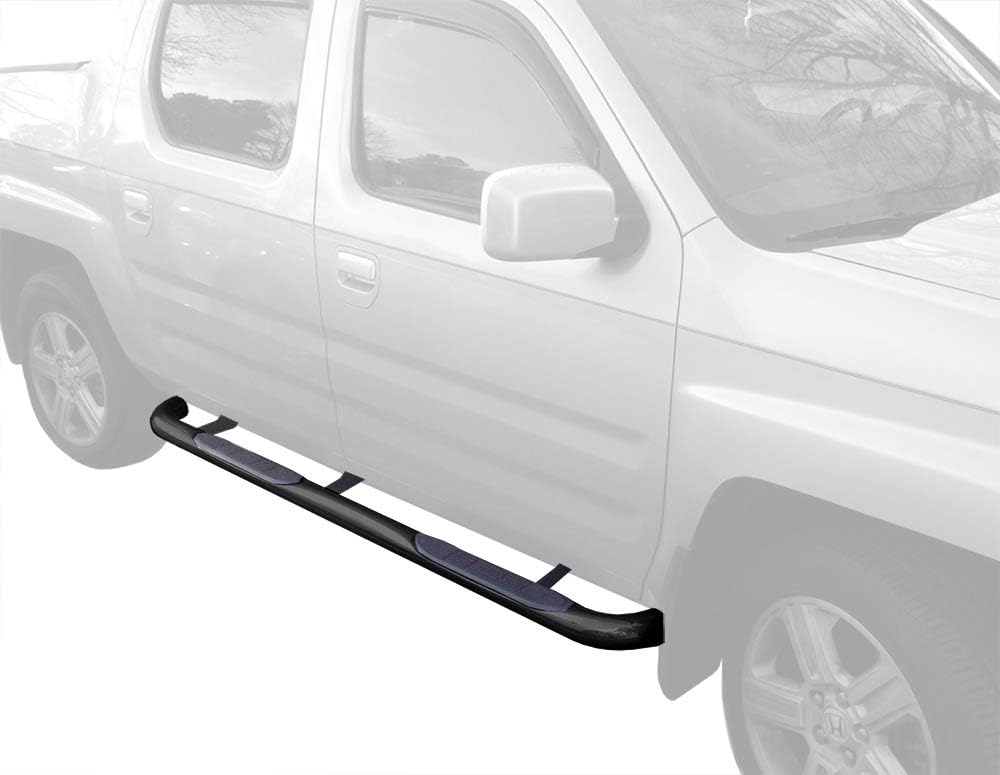 TYGER Custom Fit 0612 Honda Ridgeline Black 3" Side Step Nerf Bars