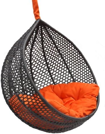Ravelo – Vibrant Look Porch Hanging Chair With Stand – PE-03BK(Y9104BK)