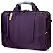 BRINCH(TM) 17.3 inch New Soft Nylon Waterproof Laptop Computer Case Cover Sleeve Shoulder Strap Bag with Side Pockets Handles and Detachable for Laptop/Notebook/Netbook/Chromebook,Colour Purple