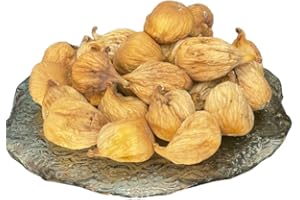 MIXYWAY Dried Figs 2024 Harvest, No Sugar Added Premium Quality Dried Natural Mountain Figs Pear Shaped, Sun Dried and Selected Turkish Smyrna Fig 7 Oz (200 Grams) Healthy Sweet Snack Gluten-Free, No Sulphur, Non-GMO, Vegan, Whole Dried Fig Fruits