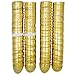 Set of 48 Plastic Eggs: 47 Metallic Gold and 1 Surprise White Egg