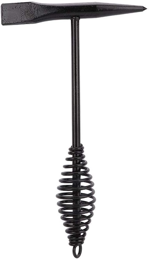 Welding Hammer with Coil Spring Handle, Chipping Hammer for Welding Slag & Rust Removal - Image 4