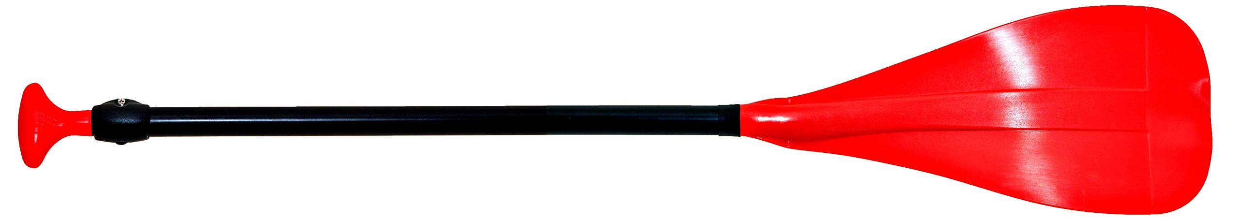 H2o Kayaks Red Childs Glide Adjustable 2-part Aluminium Stand Up Paddle Board Paddle Adjustable Length 122 cm - 168 cm (in 2 parts of maximum 119 cm)