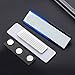Magreen Magnetic Name Badge Holders,20 Pack Name Tag/ID Badge Magnets,Strong Fastener with 3 Premium Strength Neodymium Magnets