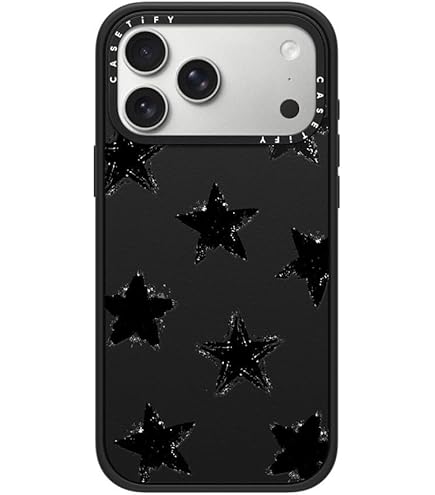 CASETiFY ケースティファイ iPhone エアー ケース 黒 キラキラ Amazon.com: CASETiFY for iPhone Air Case - Metallic Glaze MagSafe