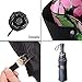LOPLAY Anti- UV Umbrella Sun Parasol, Windproof Waterproof 99% UV Protection Compact Folding Travel Umbrella- UPF 50+ UV Block Umbrella