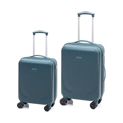 Juego de 2 Maletas Opera Gladiator de 36-65 litros (Petroleo)