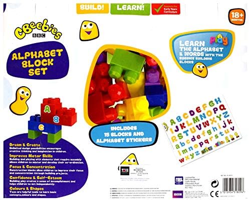 cbeebies alphabet block set