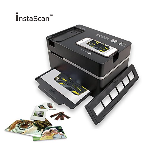 Instascan For Iphone 4 4S, Iphone 5 5S High Resolution Photo Slide Instant Digital Photo Negative Films Scanner Box