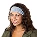 Hipsy Adjustable & Stretchy Basic Xflex Wide Headbands for Women Girls & Teens