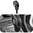 LDYFC Auto Car Leather Gear Shift Knob Cover for Ford EcoSport Escape/Fusion/C-Max Energi Wagon/Fiesta/Focus/Transit Accessories