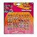 Dreamworks Trolls Poppy Sticker Earrings 24 Pair Girls Dress Up Accessory