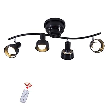 Amazon Akarilight 天井照明 おしゃれ 4灯スポットライト 4灯