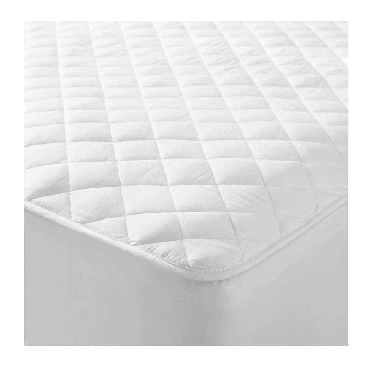 Sleep&Snuggle Quilted Mattress Protector 30cm Extra Deep Hypoallergenic Breathable Mattress Protector Double Bed Fully Fitted Machine Washable Mattress Cover