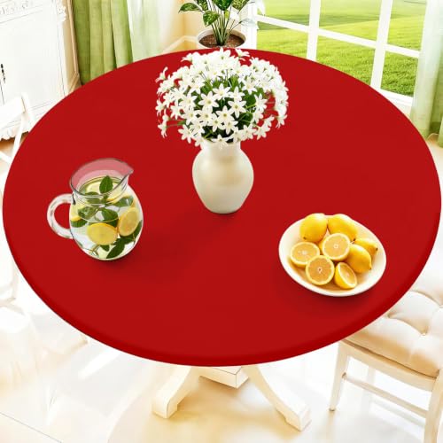 Moosfor Spandex Round Tablecloth
