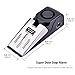 AUSHEN Door Stop Alarm 120dB Home Wedge Shaped Blocking Security Systerm for Home or Travel 2pcs Set