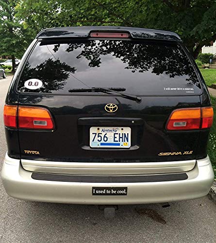 RONSHIN Cars Stickers I Used to Be Reflective Car Decals for Car Decoration