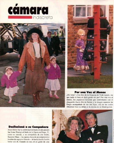 Alain Delon Clipping Magazine photo 1pg 8x10 orig M7518