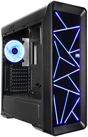 Xigmatek Streamliner Mid Tower Gaming Case - Black USB 3.0