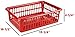 Zilpoo 6 Pack - Plastic Colorful Storage Baskets, Paper, Office Supplies, Toys and Teacher Student Classroom Organization Bins, 15