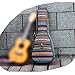 Jiuxun Ukulele Case Uke Bag - 21in 23inch 26inches Adjustable Heavy Duty Padded with Storage for Concert Soprano Tenor Ukelele (21in- Soprano, Bohemian)