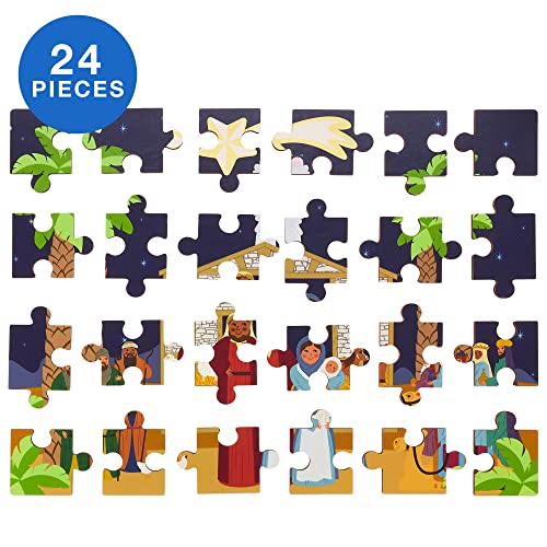 Imagination Generation Nativity Scene Puzzle Board Wooden Puzzle