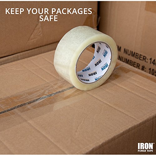36 Clear Packing Tape Rolls - 1.88 Inch x 60 Yards, 2.7mil Thick, Heavy Duty Packaging Tape Refill Rolls