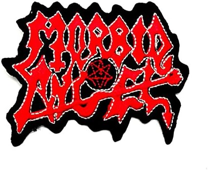 Wasuphand Morbid Angel American Death Rock Metal Band Nu Metal Alternative Rap Rock Electronic Patch Sew On Iron Embroidered Heavy Metal Music DIY Bag Vest Gift Jeans Denim Badge Costume