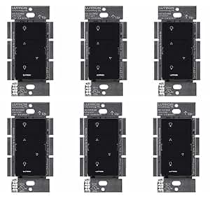 Lutron Caseta Wireless Smart Lighting Dimmer Switch for Wall & Ceiling