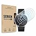 [10-Pack] Screen Protector for Nokia Steel HR (36mm), Akwox Full Coverage HD Clear Anti-Bubble Screen Protective Film