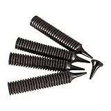 Disposable Ear Specula for KaWe EUROLIGHT C10, EUROLIGHT C30 AND COMBILIGHT C10 Otoscopes, 4.0mm, Black, 100 Count