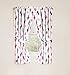 Nickelodeon JoJo Siwa Sweet Life Pink/White Curtain Set (2 Panels, 2 Tiebacks), Sweet Drapes, 4 Piece
