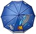 Kidorable Kids Space Umbrella, Blue, One Size for Toddlers and Big Kids, Lightweight Child-Sized Nylon Rain Proof Umbrella