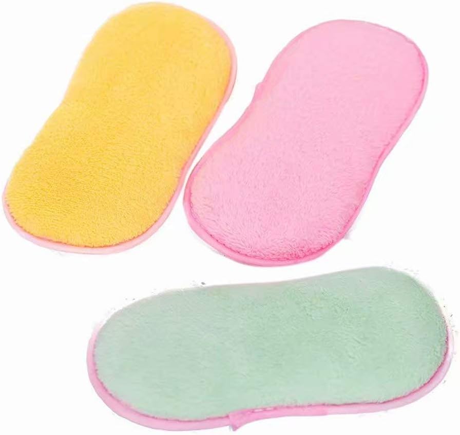 ShenTan Anti Bacterial Pad Minky Cleaning Sponge for Washing Non Stick Pans Pots Cookware (3 color)