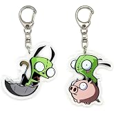 EBTY DREAMS Inc. - Set of 2 Invader Zi Acrylic Keychain GIR v1